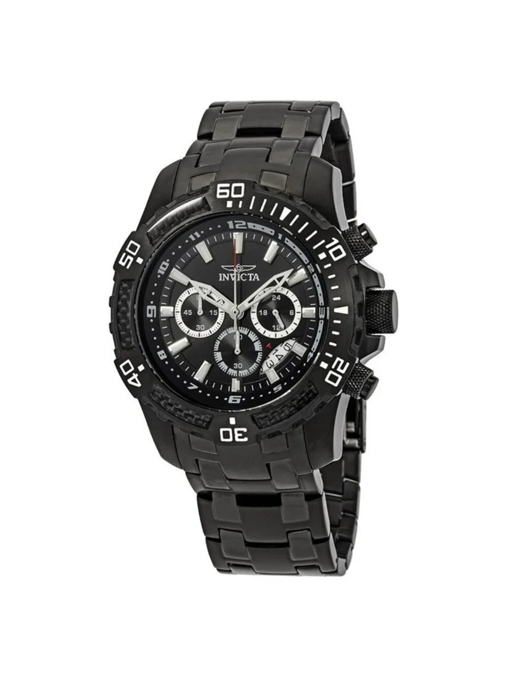 NWT Invicta Pro Diver Chronograph Black Dial Men's Watch